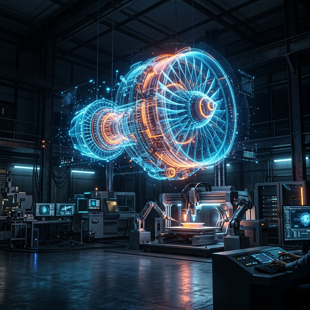 3D Holographic CAD Model