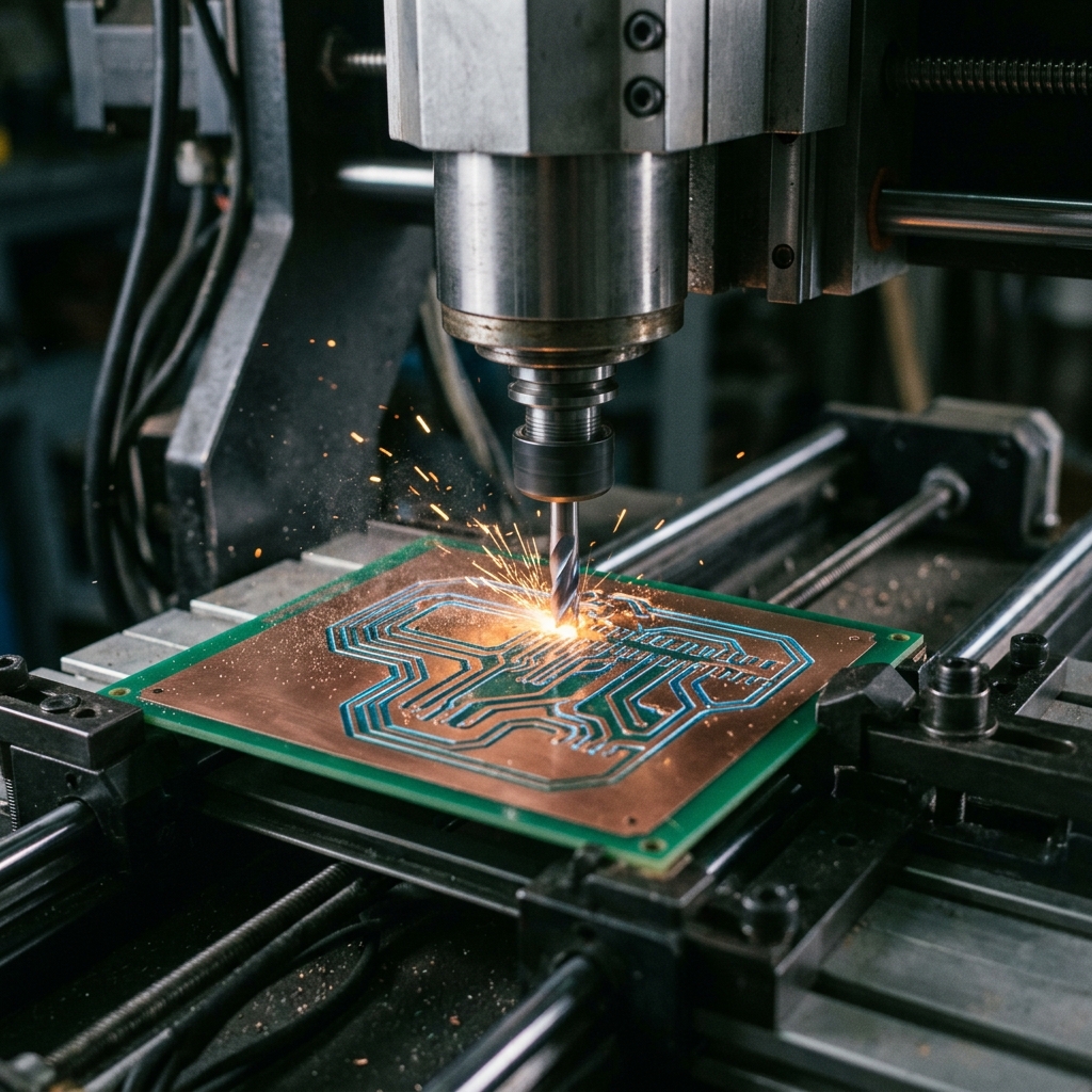 CNC PCB Prototipleme